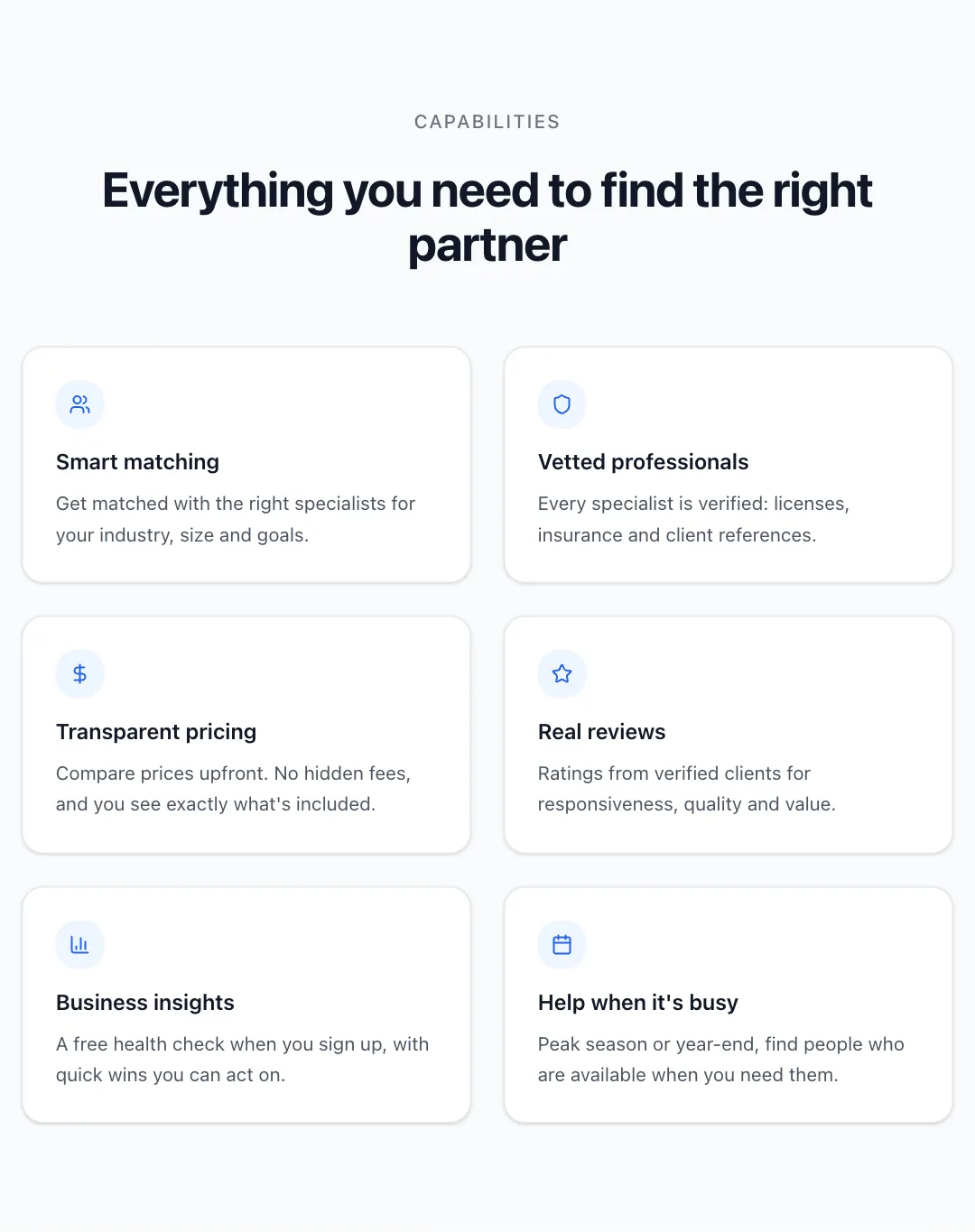 Feature grid preview