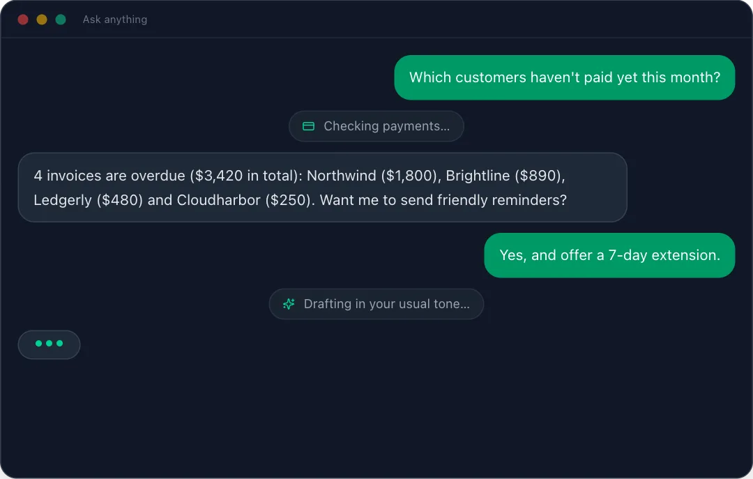 Chat assistant preview