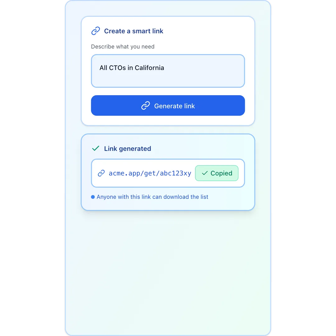 Smart share link preview